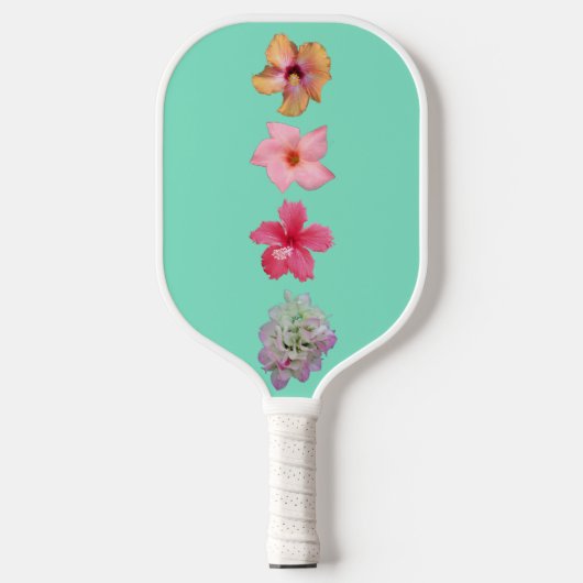 Flower Power 1 Pickleball Paddle (Voorkant)