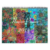 Flower Power 2014 Wall Calendar Kalender (Hoes)