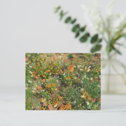 Flower Power - 2 Briefkaart (Staand voorkant)