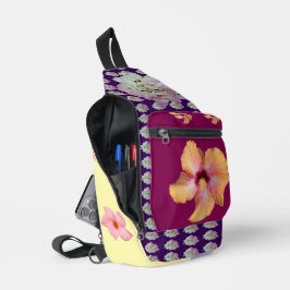 Flower Power 2 Print Cut Sew Bag Sling Bag