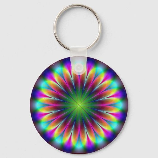 Flower Power 2 Sleutelhanger (Voorkant)