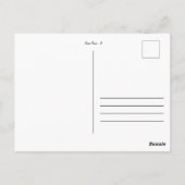 Flower Power - 5 Briefkaart (Achterkant)