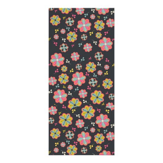 Flower Power 70's Retro Groovy Wedding Menu (Achterkant)