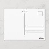 Flower Power - 9 Briefkaart (Achterkant)