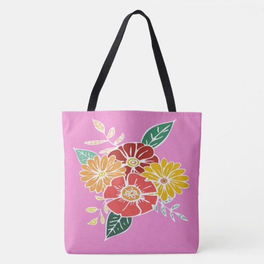 Flower Power #9 Tote Bag (Voorkant)