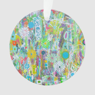 Flower Power Acryl Ornament