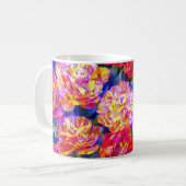 Flower Power auf der Tasse (Flower Power 1) Koffiemok (Voorkant links)