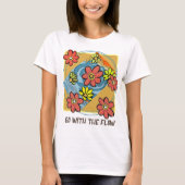 Flower Power Beat T-shirt (Voorkant)