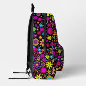 Flower Power Bedrukte Rugzak (Links)