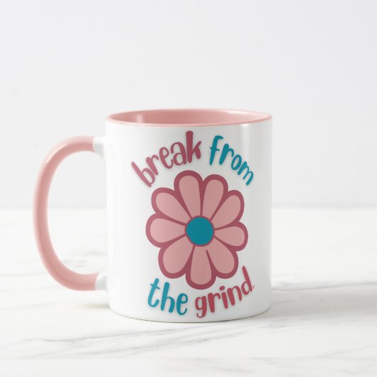 Flower Power BFTG Coffee Mok (Links)