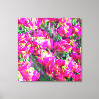 Flower Power - Blumenpracht 17  Canvas Afdruk