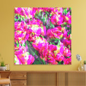 Flower Power - Blumenpracht 17  Canvas Afdruk (Insitu (Woonkamer))