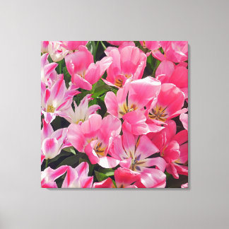 Flower Power - Blumenpracht 6 Canvas Afdruk