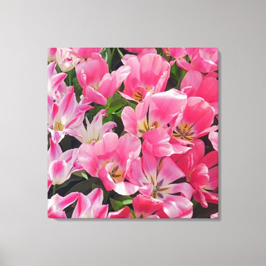 Flower Power - Blumenpracht 6 Canvas Afdruk (Voorkant)