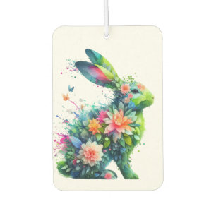 Flower Power Bunny Rabbit Luchtverfrisser