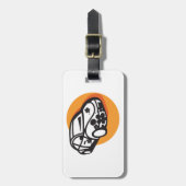 Flower Power Car Schattigee Hippie-stijl Bagagelabel (Voorkant verticaal)