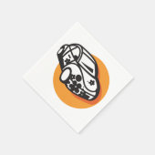 Flower Power Car Schattigee Hippie-stijl Servet (Hoek)