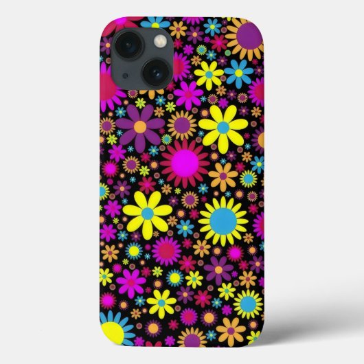 Flower Power Case-Mate iPhone Case (Achterkant)