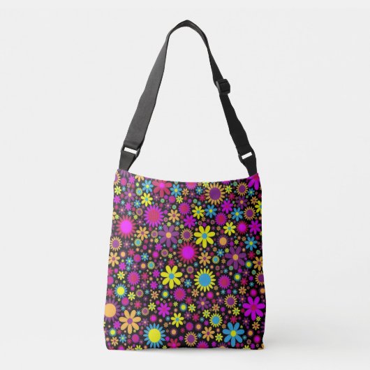 Flower Power Crossbody Tas (Voorkant)