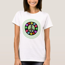 Flower Power Design T-shirt