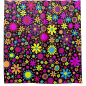 Flower Power Douchegordijn (Voorkant)