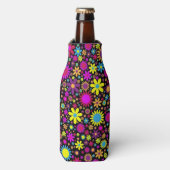 Flower Power Flesjeskoeler (Fles Voorkant)