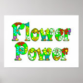 Flower Power Flowers Poster (Voorkant)