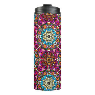 Flower Power Groovy Garden Thermische Tuimelaar Thermosbeker