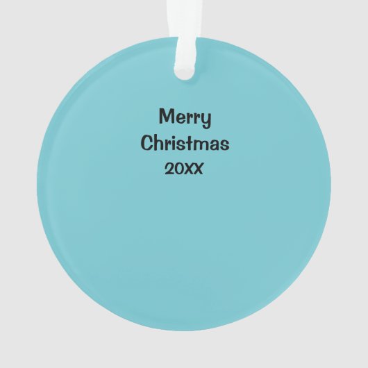 Flower Power Hippie kerstversiering 2 Ornament (achterkant)