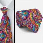 Flower Power Hippy Neck Tie Stropdas<br><div class="desc">🌼✌️ Flower Power Hippy Neck Tie – Retro 60s & 70s Vibes ✌️🌼 Make a bold, groovy statement with this Flower Power Hippy Neck Tie! Inspired by the free-spirited style of the 1960s and 70s, this vibrant design features colorful psychedelic florals that radiate peace, love, and good vibes. Perfect for...</div>