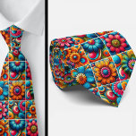 Flower Power Hippy Neck Tie Stropdas<br><div class="desc">🌼✌️ Flower Power Hippy Neck Tie – Retro 60s & 70s Vibes ✌️🌼 Make a bold, groovy statement with this Flower Power Hippy Neck Tie! Inspired by the free-spirited style of the 1960s and 70s, this vibrant design features colorful psychedelic florals that radiate peace, love, and good vibes. Perfect for...</div>
