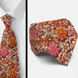 Flower Power Hippy Neck Tie Stropdas<br><div class="desc">🌼✌️ Flower Power Hippy Neck Tie – Retro 60s & 70s Vibes ✌️🌼 Make a bold, groovy statement with this Flower Power Hippy Neck Tie! Inspired by the free-spirited style of the 1960s and 70s, this vibrant design features colorful psychedelic florals that radiate peace, love, and good vibes. Perfect for...</div>