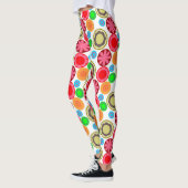 Flower Power in Rows 002 Broeklegging Leggings (Links)