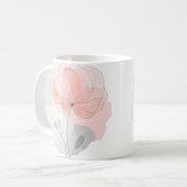 Flower Power Koffiemok (Voorkant links)