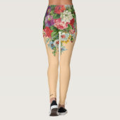 Flower Power - Kunst Leggings (Achterkant)