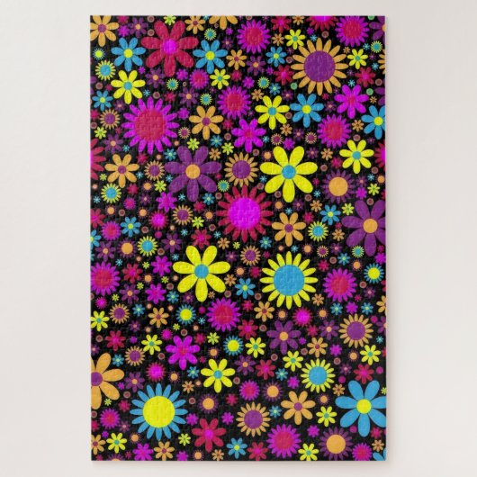 Flower Power Legpuzzel (Verticaal)