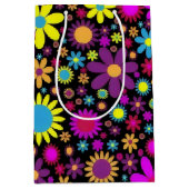 Flower Power Medium Cadeauzakje (Voorkant)