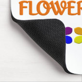 Flower Power mousepad Muismat (Hoek)