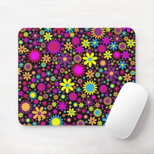 Flower Power Muismat (Met muis)