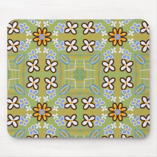 Flower Power Muismat (Voorkant)