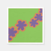 Flower Power napkins Servet (Voorkant)