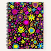 Flower Power Notitieboek (Voorkant)