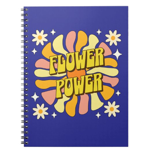Flower Power Notitieboek (Voorkant)