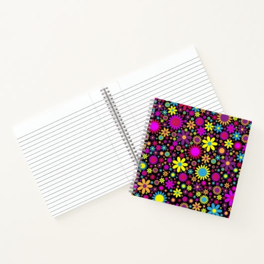 Flower Power Notitieboek (Binnen)