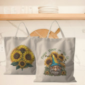 Flower Power on the Go Boodschappentas Tote Bag