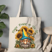 Flower Power on the Go Boodschappentas Tote Bag