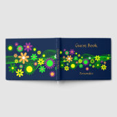 Flower Power Personaliseer Gastenboek (Volledig)