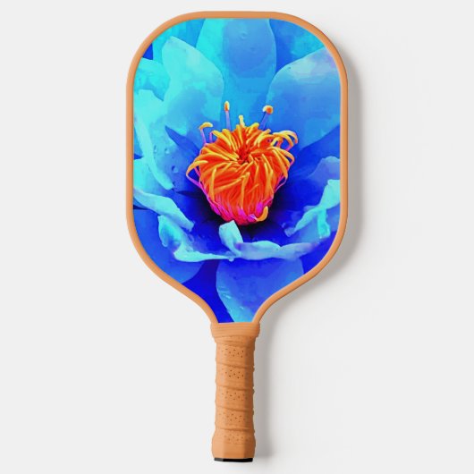 Flower Power Pickleball Paddle (Achterkant)
