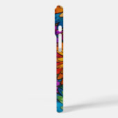 Flower Power Psychedelic Retro 60s Hippie Gift Case-Mate iPhone Case (Achterkant / Links)