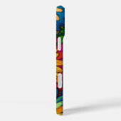 Flower Power Psychedelic Retro 60s Hippie Gift Case-Mate iPhone Case (Achterkant / Rechts)